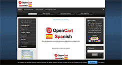 Desktop Screenshot of opencartspanish.com